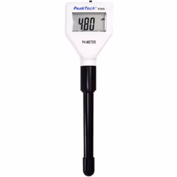 The new peaktech 5315 ph measuring device with its long and thin test probe was specially developed for laboratory use and ca ...