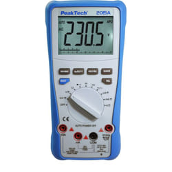 Peaktech - p 2015 a Multimetro digitale a vero valore efficace 4.000 conteggi 1000V ac/dc 10A ac/dc Auto-Range
