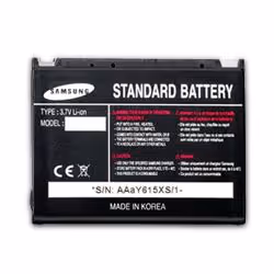 Samsung AB553446BUCSTD, Batteria, Nero, Ioni di Litio, 1000 mAh, GT-B2100