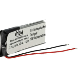 Vhbw - batteria compatibile con Jabra BT2010, BT2020, BT250, BT250V, BT4010, BT500V auricolari cuffie wireless (140mAh, 3,7V, Li-Poly)