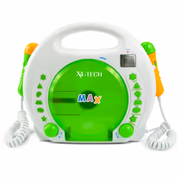 X4-TECH Bobby Joey, Giocattolo musicale, Verde, Arancione, Bianco