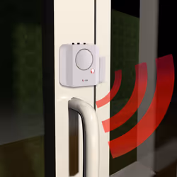 X4-TECH 701565 sensore per porta/finestra Wireless Porta/Finestra Bianco