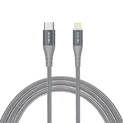 nevox 1884 cavo Lightning 0,5 m Grigio, Argento