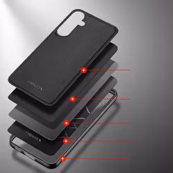 nevox 2336 custodia per cellulare 6.6" Cover Nero - Vista aggiuntiva 4