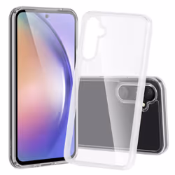 nevox StyleShell ShockFlex, Custodia con bordo, Samsung, Samsung Galaxy A55 5G, 16,8 cm (6.6"), Trasparente