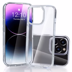 nevox StyleShell SHOCKFlex, Cover a guscio, Apple, iPhone 16 Pro, 16 cm (6.3"), Trasparente
