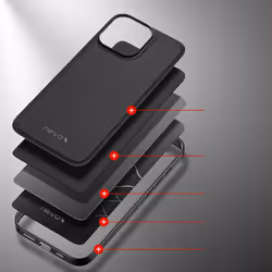 nevox 2384 custodia per cellulare 6.3" Cover Nero - Vista aggiuntiva 5