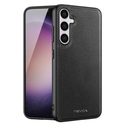 nevox StyleShell NYLO custodia per cellulare Cover Galaxy S25 Plus Nero