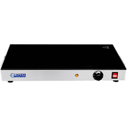 Piastra Scaldavivande In Acciaio Inox E Superficie In Vetro Temperato - 260 W
