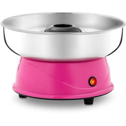 Royal Catering - Mini Macchina Per Zucchero Filato Pentola Da 28 5Cm 230V 420W - Dosatore Incluso
