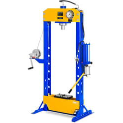 Pressa Idropmatica 50 Tonnellate Ritrazione Automatica Manometro Pompa a Mano