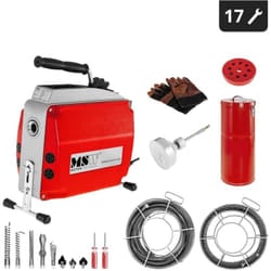 MSW - Macchina Sturatubi Set Sonda Spurgatubi Per Uso Mobile Con Accessori Adattatore