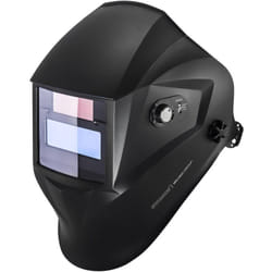 Stamos - Casco Di Saldatura Maschera Forma Regolabile Oscuramento Automatico Celle Solari
