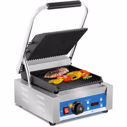 ⭐⭐⭐⭐⭐ Piastra per panini - rigata - timer - 1.800 W di marca Royal Catering ✅ Modello: RCKG-2200-GY ✅ Articolo: 10010574 ⬇️ C ...