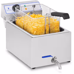 ⭐⭐⭐⭐⭐ Ancora più patatine con la friggitrice professionale per la ristorazione di marca Royal Catering ✅ Modello: RCEF 15E ✅  ...