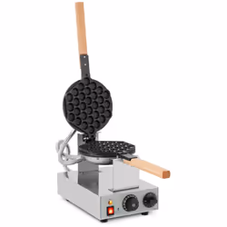 ⭐⭐⭐⭐⭐ La piastra per bubble waffle prepara waffle a bolle deliziosi di marca Royal Catering ✅ Modello: RCWM-1400-B ✅ Articolo ...