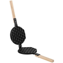 Royal Catering - Piastra di ricambio per piastra waffel Alluminio rivestito in teflon Manici in