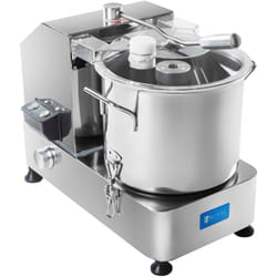 Royal Catering - Tritatutto Professionale Lama Tritatutto Acciaio Inox Alluminio Anodizzato 6 l