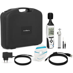 Steinberg Systems - Fonometro Professionale Misuratore Del Suono Digitale 30 - 130 Db 9V Schermo Lcd