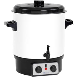 Royal Catering - Vin Brulè Bollitore Dispenser Bevande Calde 27 Litri Timer Rubinetto Di Scarico