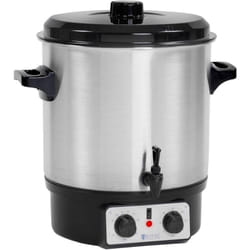 Royal Catering - Vin Brulè Bollitore Dispenser Bevande Calde Marmellate In Acciaio Inox 27 Litri