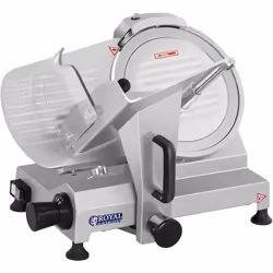 ⭐⭐⭐⭐⭐ Affettatrice - 250 mm - fino a 12 mm - 150 W di marca Royal Catering ✅ Modello: RCAM-250 ✅ Articolo: 10010796 ⬇️ Caratt ...
