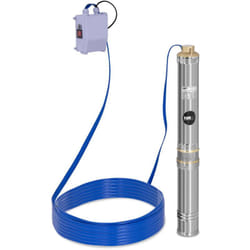 MSW - Pompa Sommersa Per Pozzo 6000 l/h 550 w In Acciaio Inossidabile 230 v 2850 Rpm