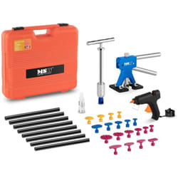 MSW - Kit Tirabolli Auto Riparare Carrozzeria Estrattore Ammaccature Bolli 33 Pezzi