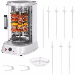 ⭐⭐⭐⭐⭐ Girarrosto verticale elettrico - 3 in 1 - 1.800 W - 31 L di marca Royal Catering ✅ Modello: RCGV-1800-1 ✅ Articolo: 100 ...
