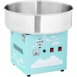Royal Catering - Macchina Per Zucchero Filato Candy Floss 52 Cm 1.200W Misurino Incl. - Turchese