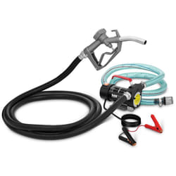 MSW - Pompa Contalitri Gasolio Travaso Carburante Elettrica Con Accessori 12V 40 l/min