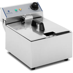Royal Catering - Friggitrice Elettrica In Acciaio Inox Cottura a Zona Fredda 230 v Professionale