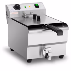 ⭐⭐⭐⭐⭐ Friggitrice - 13 litri - 3.200 W - rubinetto di scarico - zona fredda di marca Royal Catering ✅ Modello: RCEF-13EHB ✅ A ...