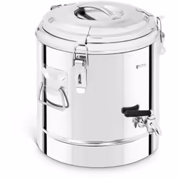 ⭐⭐⭐⭐⭐ Contenitore termico in acciaio inox - 12 L - con rubinetto di scarico di marca Royal Catering ✅ Modello: RCTP-12ET ✅ Ar ...