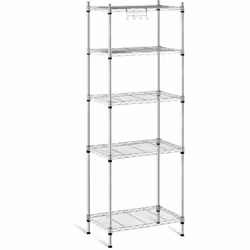 ⭐⭐⭐⭐⭐ Scaffale metallico componibile - 35 x 55 x 150 cm - 150 kg - grigio di marca Royal Catering ✅ Modello: RCMR-1500P19 ✅ A ...