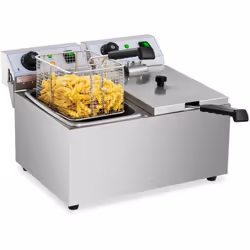 ⭐⭐⭐⭐⭐ Friggitrice elettrica - 2 x 8 litri - 230 V di marca Royal Catering ✅ Modello: RCEF 08DB ✅ Articolo: 10011143 ⬇️ Caratt ...