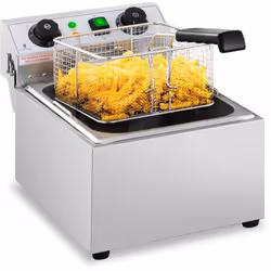 ⭐⭐⭐⭐⭐ Friggitrice elettrica - 10 litri - Timer - 230 V di marca Royal Catering ✅ Modello: RCTF10EB ✅ Articolo: 10011146 ⬇️ Ca ...