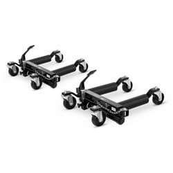 MSW - Carrello Idraulico Di Posizionamento Cric Sollevare Auto 680 Kg 380-660 Mm 2 Pz