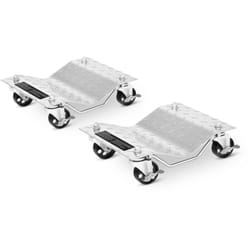MSW - Carrello Idraulico Di Posizionamento Cric Sollevare Auto 680 Kg 12 Pollici 2 Pz