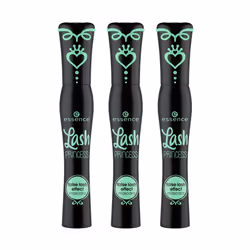 Mascara effetto ciglia finte: allunga, volumizza e curva per uno sguardo intenso e definito, confezione da 3