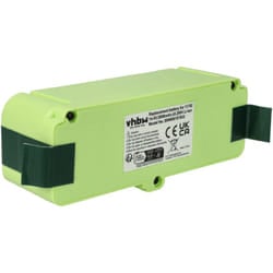 1x batteria compatibile con iRobot Roomba 555, 560, 562, 570, 563, 550, 565, 564, 551, 561, 572 home cleaner (3000mAh, 14,4V, Li-Ion) - Vhbw