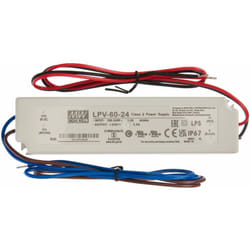 Mean Well - Alimentatore led 60 w, 24 v, 2,5 a MeanWell, LPV-60-24 alimentatore di commutazione