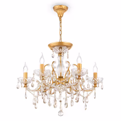 Maytoni DIA004-06-G, 6 lampadina(e), E14, IP20, Oro