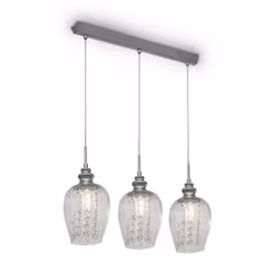 Maytoni MOD044-PL-03-N, 3 lampadina(e), E14, IP20, Trasparente
