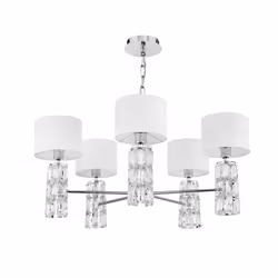 Maytoni DIA008PL-05CH, 5 lampadina(e), E14, IP20, Bianco