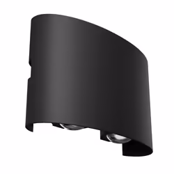 Maytoni O417WL-L4B3K, 3000 K, IP54, Nero