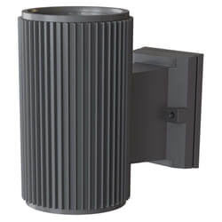 Lampada Da Parete Moderna Per Esterno Metallo Grigio Luce1E27 60W Ip54