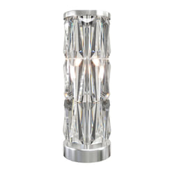Maytoni MOD043TL-02CH lampada da tavolo E14 60 W Cromo, Trasparente