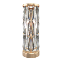 Maytoni MOD043TL-02G lampada da tavolo E14 60 W Oro, Trasparente