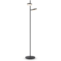 Maytoni - Piantana Lampada Da Terra Moderno Fad Metallo Nero Acrilico 2 Luci Led 12W